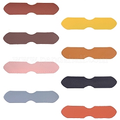 8 Bags 8 Colors Cowhide Purse Suspension Clasps Bag Strap Connector Fabric&nbsp;PURS-CL0001-04B
