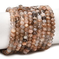 Natural Black Moonstone Beads Strands&nbsp;G-K376-I05-3x4mm