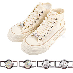 Alloy & Resin Shoelace Charms&nbsp;FIND-CP0002-94A