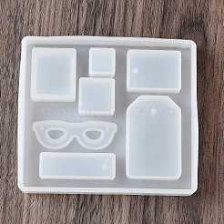 Glasses & Rectangle & Square DIY Silicone Molds&nbsp;LS-SIMO-H019-04F