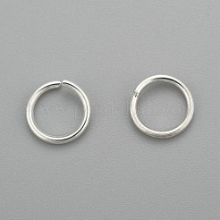 304ステンレススチールオープン丸カン  ラウンド  銀  19ゲージ  7x0.9mm  内径：5.1mm&nbsp;STAS-H380-10S-R