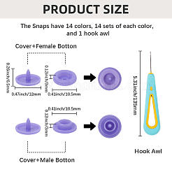 Resin Snap Fasteners&nbsp;FIND-CY0001-10