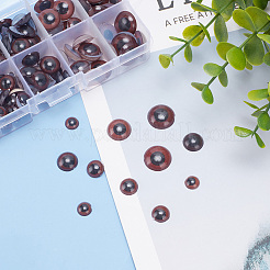 Plastic Craft Eyes Cabochons&nbsp;DOLL-WH0002-08