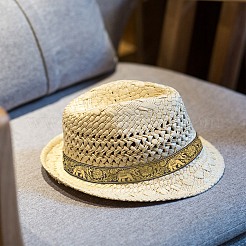 刺繍チロリアンテープ  ジャカードリボン  チロリアンリボン  服飾材料  象模様  ゴールド  1-3/8インチ（36mm）  約9.84ヤード（9m）/ロール&nbsp;OCOR-WH0070-17-01
