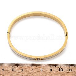 304 Stainless Steel Rhinestone Bangles for Women&nbsp;BJEW-Z092-07G