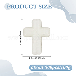 100G Luminous Transparent Acrylic Beads&nbsp;LACR-ME0001-01