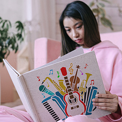 PET Hollow Out Drawing Painting Stencils&nbsp;DIY-WH0391-0314