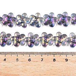 Electroplate Glass Beads Strands&nbsp;EGLA-T028-02L
