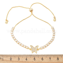 Adjustable Brass Shell Slider Bracelets&nbsp;BJEW-L699-02G
