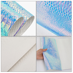 Laser PU Leather Fabric&nbsp;DIY-WH20032-57A