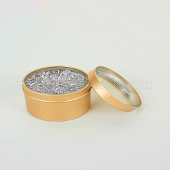 2Pcs Round Aluminium Tin Cans&nbsp;CON-LP0001-59