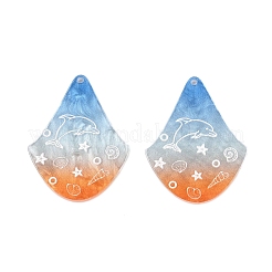 Printed Acrylic Pendants&nbsp;OACR-T028-02A