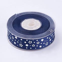 Polyester Grosgrain Ribbon&nbsp;SRIB-F004-25mm-03