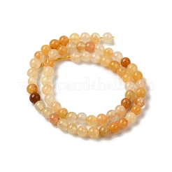 Natural Topaz Jade Bead Strands&nbsp;G-K146-63-3mm
