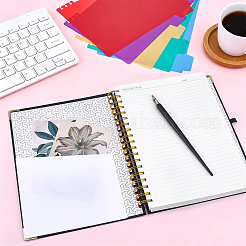 Plastic & Paper Spiral Notebook&nbsp;AJEW-WH0410-362A