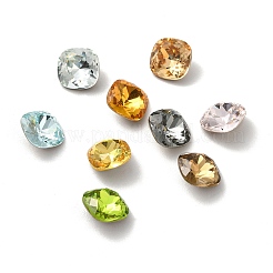 Faceted K9 Glass Rhinestone Cabochons&nbsp;GGLA-R402-05B
