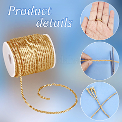 3-Ply Polyester Twisted Cord&nbsp;OCOR-WH0079-88E