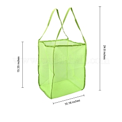 2Pcs 2 Colors Polyester Mesh Beach Bag&nbsp;ABAG-SZ0001-18B