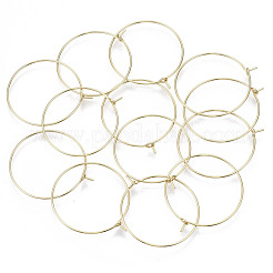 Brass Wine Glass Charms Rings&nbsp;KK-R112-037B-NF