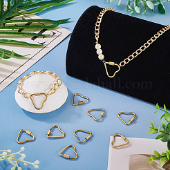 8Pcs 2 Styles 304 Stainless Steel Screw Carabiner Lock Charms&nbsp;STAS-TA0005-51
