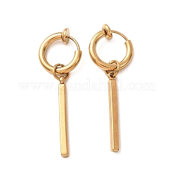 201 Stainless Steel Hoop Dangle Earrings for Women&nbsp;SA-CBA8B85-16G
