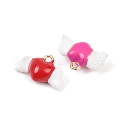 Alloy Enamel Pendants&nbsp;ENAM-A012-15G