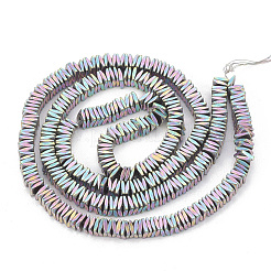 Electroplate Non-magnetic Synthetic Hematite Beads Strands&nbsp;G-T061-129C