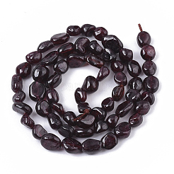 Natural Garnet Beads Strands&nbsp;G-S363-030B