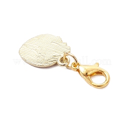 9 個フルーツ合金エナメルペンダント装飾  カニカン付き  ミックスカラー  26~30.5mm&nbsp;HJEW-JM03908