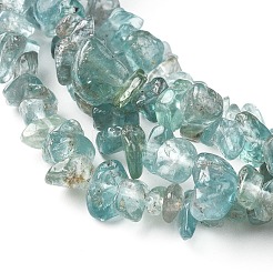 天然石アパタイトビーズ連売り  チップ  5~13x3~8mm  穴：0.6mm  80~81cm&nbsp;G-F666-01B-01