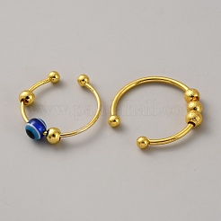 9Pcs Alloy Rotating Cuff Open Rings Sets&nbsp;RJEW-WH0016-78
