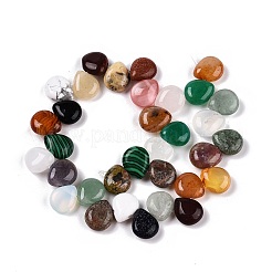 Natural & Synthetic Mixed Gemstone Beads Strands&nbsp;G-T138-120
