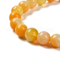 Handmade Lampwork Stretch Bracelets&nbsp;BJEW-R312-02B-01
