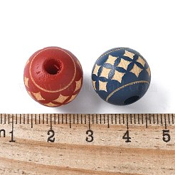 Wood Beads&nbsp;WOOD-M016-01B