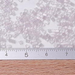 MIYUKIデリカビーズ  シリンダー  日本製シードビーズ  11/0  （db0820)ペールローズシルクサテン  1.3x1.6mm  穴：0.8mm  約10000個/袋  50 G /袋&nbsp;SEED-X0054-DB0820