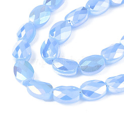 Electroplate Glass Beads Strands&nbsp;EGLA-S194-11A-B01