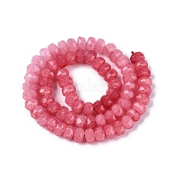 Imitation Jade Crackle Glass Beads Strands&nbsp;GLAA-N068-01A-A12