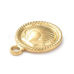 Ion Plating(IP) 304 Stainless Steel Pendants&nbsp;STAS-P324-23G