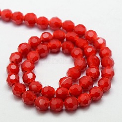 Eco-Friendly Glass Round Bead Strands&nbsp;EGLA-J042-8mm-M04