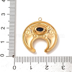 304 Stainless Steel & Glass Pendants&nbsp;SA-CBAB1B6-05G