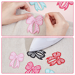 Computerized Embroidery Cloth Iron on/Sew on Patches&nbsp;FIND-WH0152-848