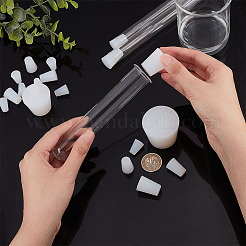 Solid Silicone Test Tube Seal Plug&nbsp;AJEW-BC0003-74