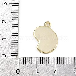 合金エナメルチャーム  パレット  ゴールドカラー  18x14x2mm  穴：1.6mm&nbsp;FIND-I052-02G-01