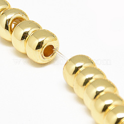Electroplate Non-magnetic Synthetic Hematite Beads Strands&nbsp;X-G-Q465-38G