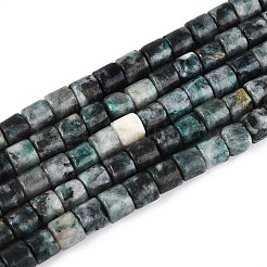 天然石カヤナイトビーズ連売り  コラム  4~4.5x4.5~5mm  穴：1mm  約88~91個/連  15.16~15.35''（38.5~39センチメートル）&nbsp;G-T141-98A