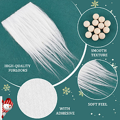 Artificial Wool Gnome Beard Costume Beard&nbsp;DIY-WH0188-94A