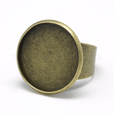 Iron Pad Ring Settings&nbsp;MAK-Q011-41AB-20mm-NR-1