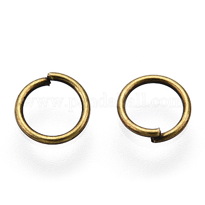Iron Open Jump Ring&nbsp;IFIN-T019-6mm-AB-1