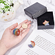 1Set 3Pcs Round & Moon & Star Natural Gemstone Display Decorations&nbsp;DJEW-NB0001-06-3