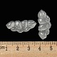 アクリルカボション  天然石風  雲  透明  12x28x5mm&nbsp;OACR-M010-04C-3